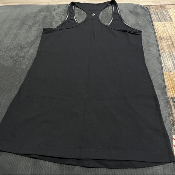 Lululemon Black Racerback Tank - Picture 2 of 2
